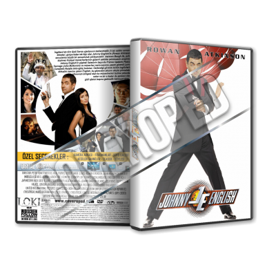 Johnny English - 2003 Türkçe Dvd Cover Tasarımı